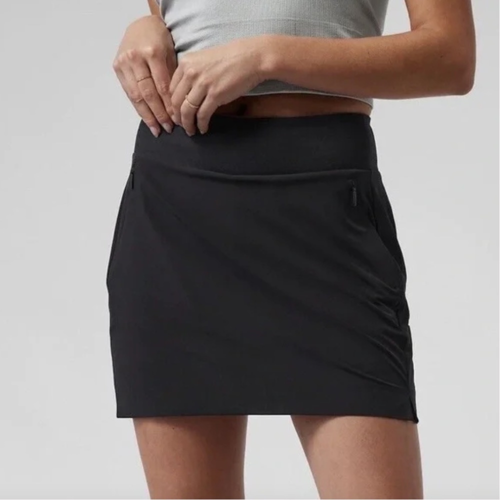 Athleta Black Skort